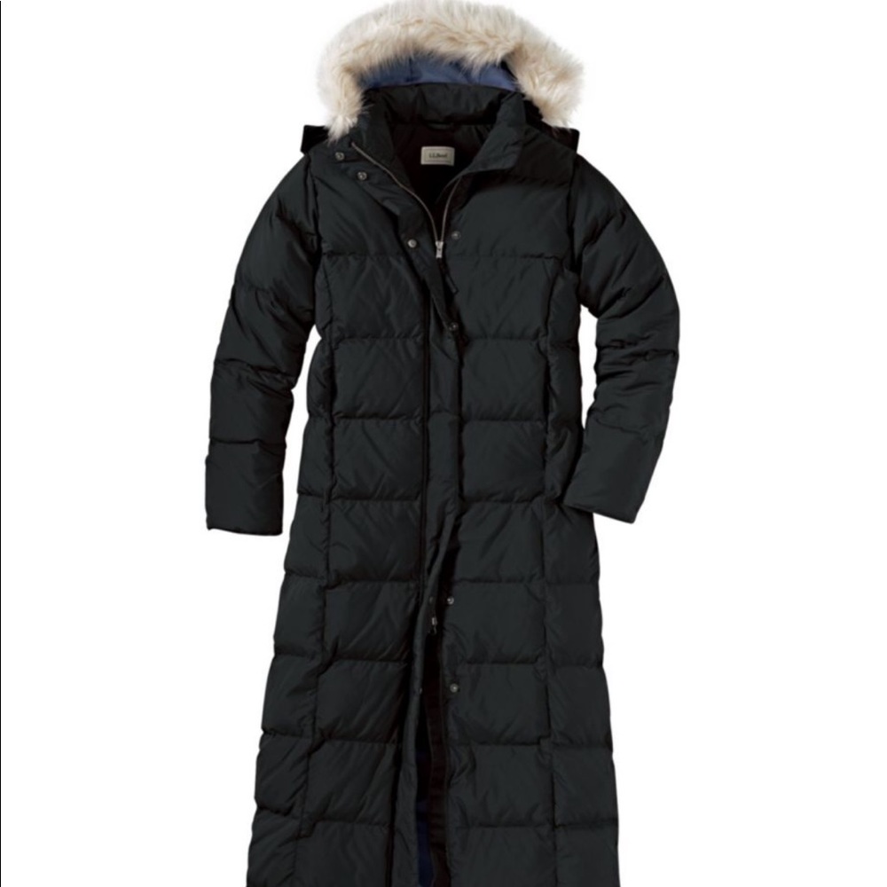 L.L. Bean Goose Down Winter Jacket, Long